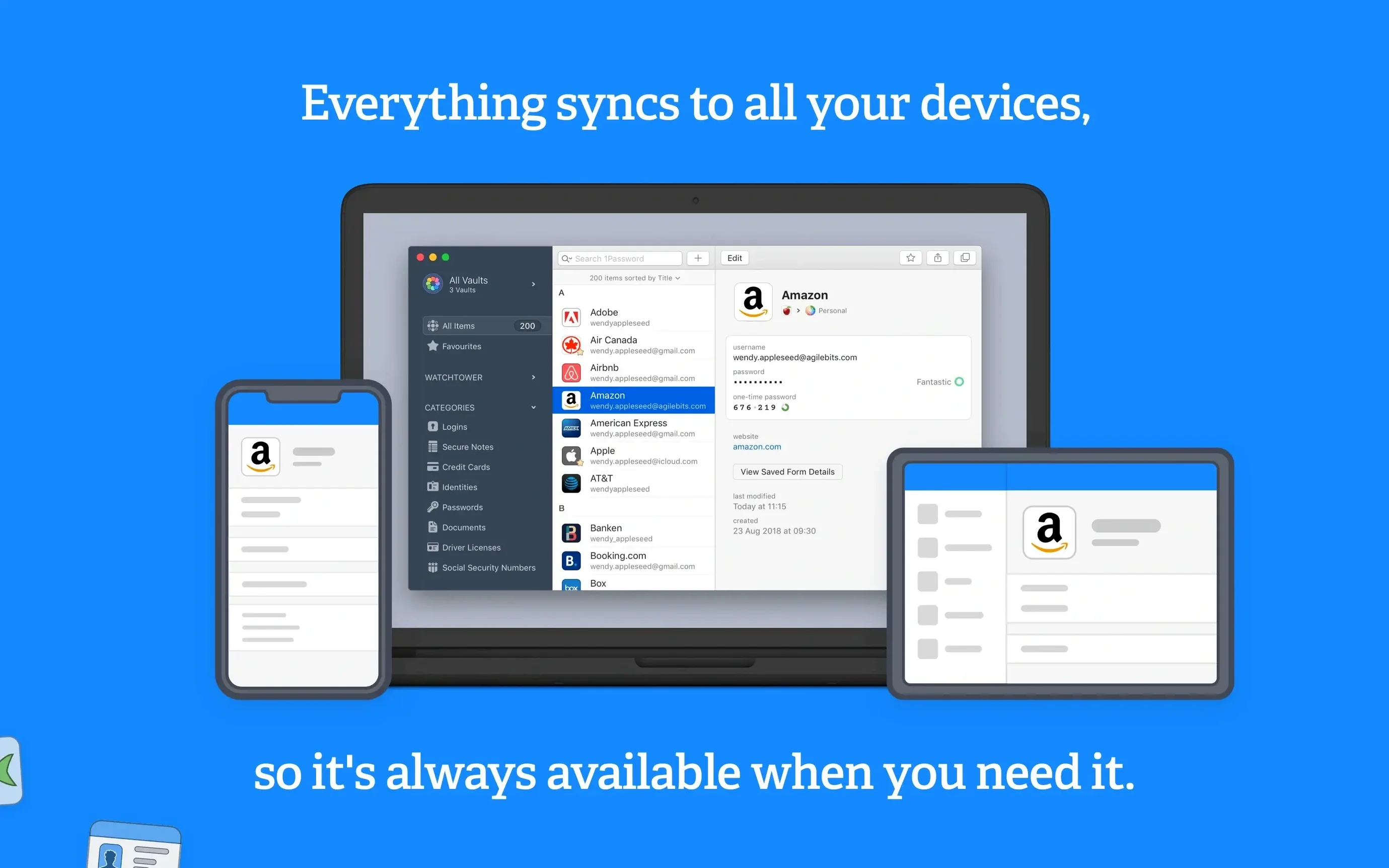 1Password: slide 4 of 4 1Password example 4