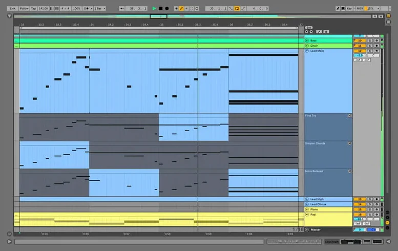 Ableton Live: slide 2 of 4 Ableton Live example 2