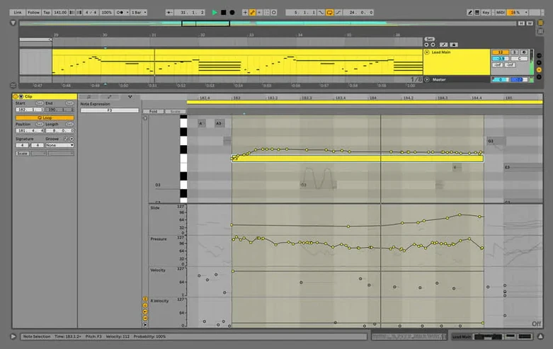 Ableton Live: slide 3 of 4 Ableton Live example 3
