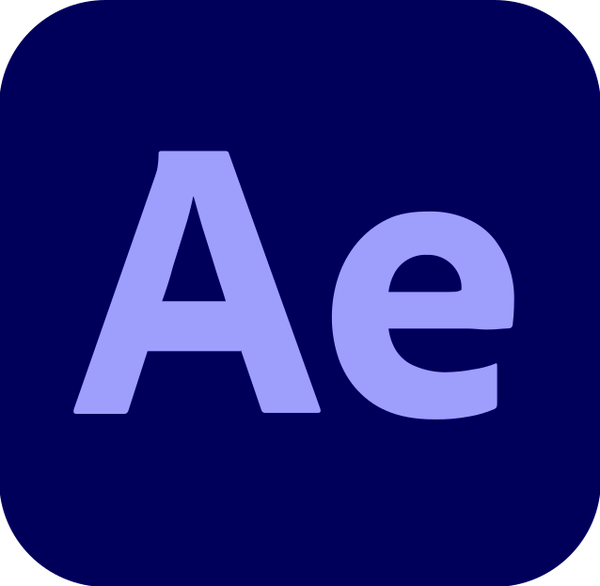 Adobe After Effects round icon
