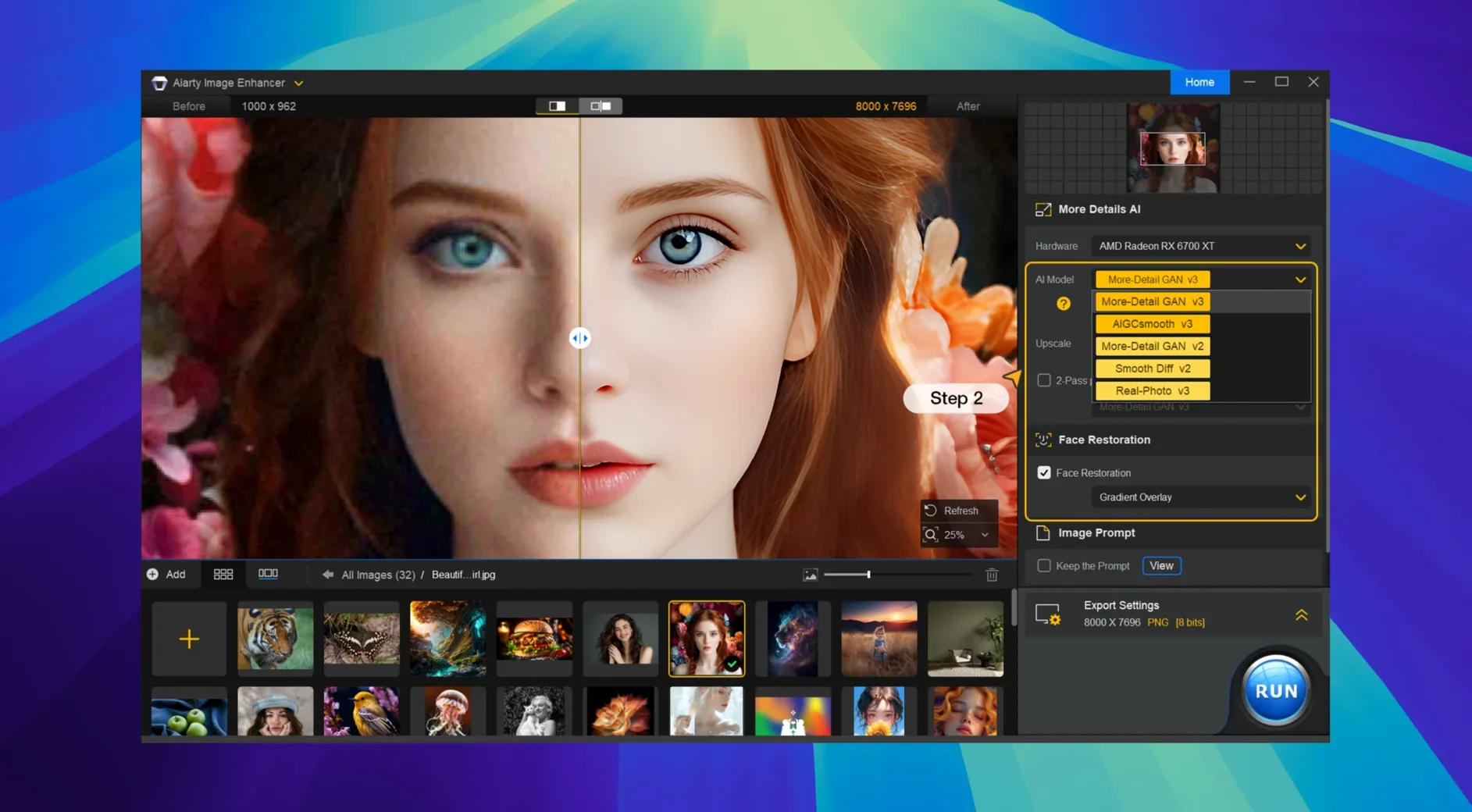 Aiarty Image Enhancer — frame 2 Aiarty Image Enhancer tools, view 2