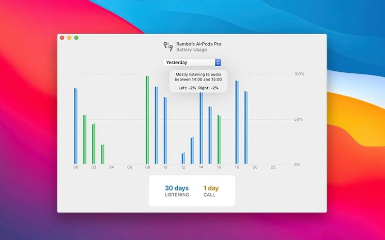 AirBuddy tools, view 4