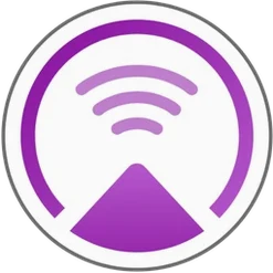 Airflow round icon