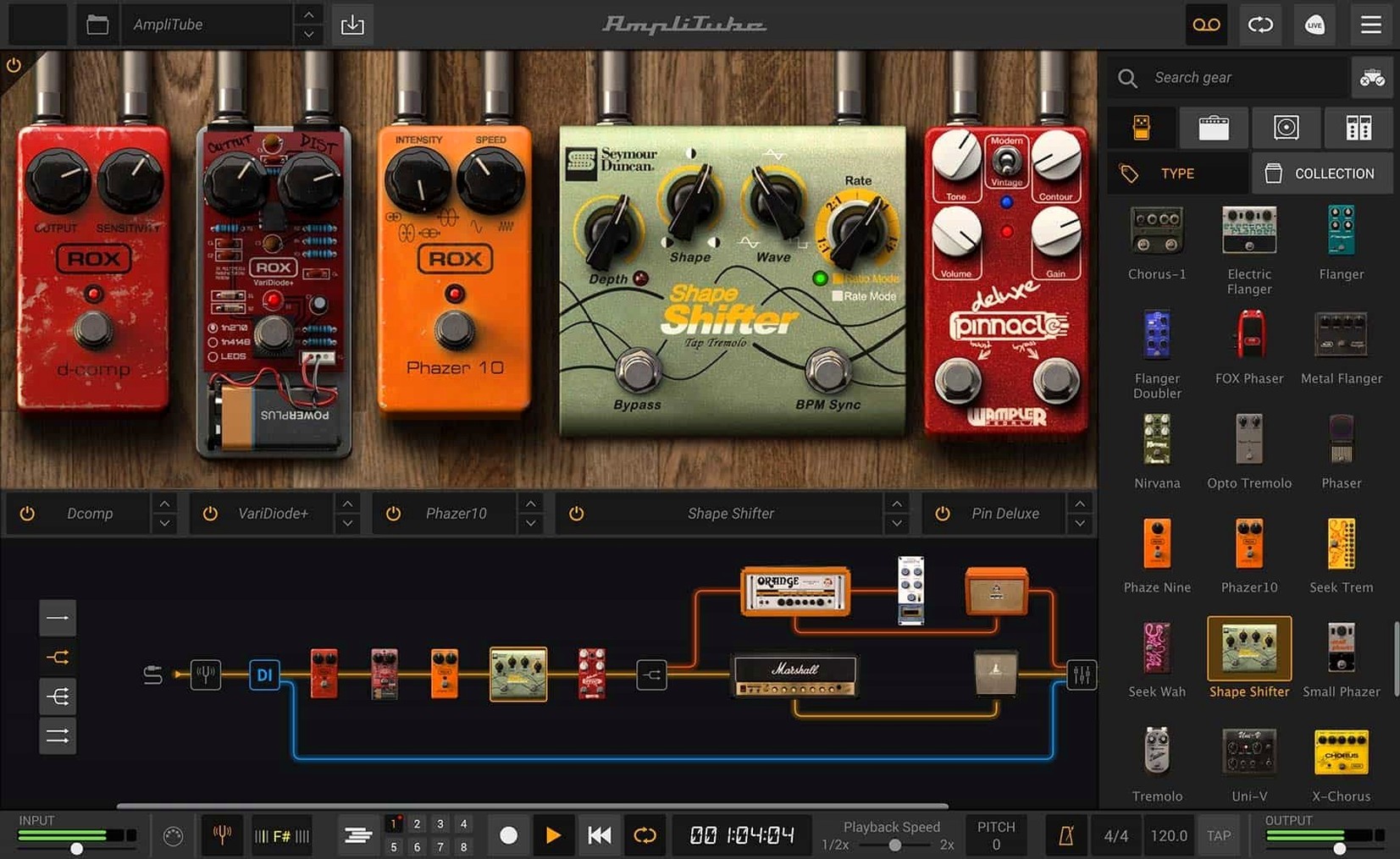 AmpliTube: slide 3 of 5 AmpliTube example 3