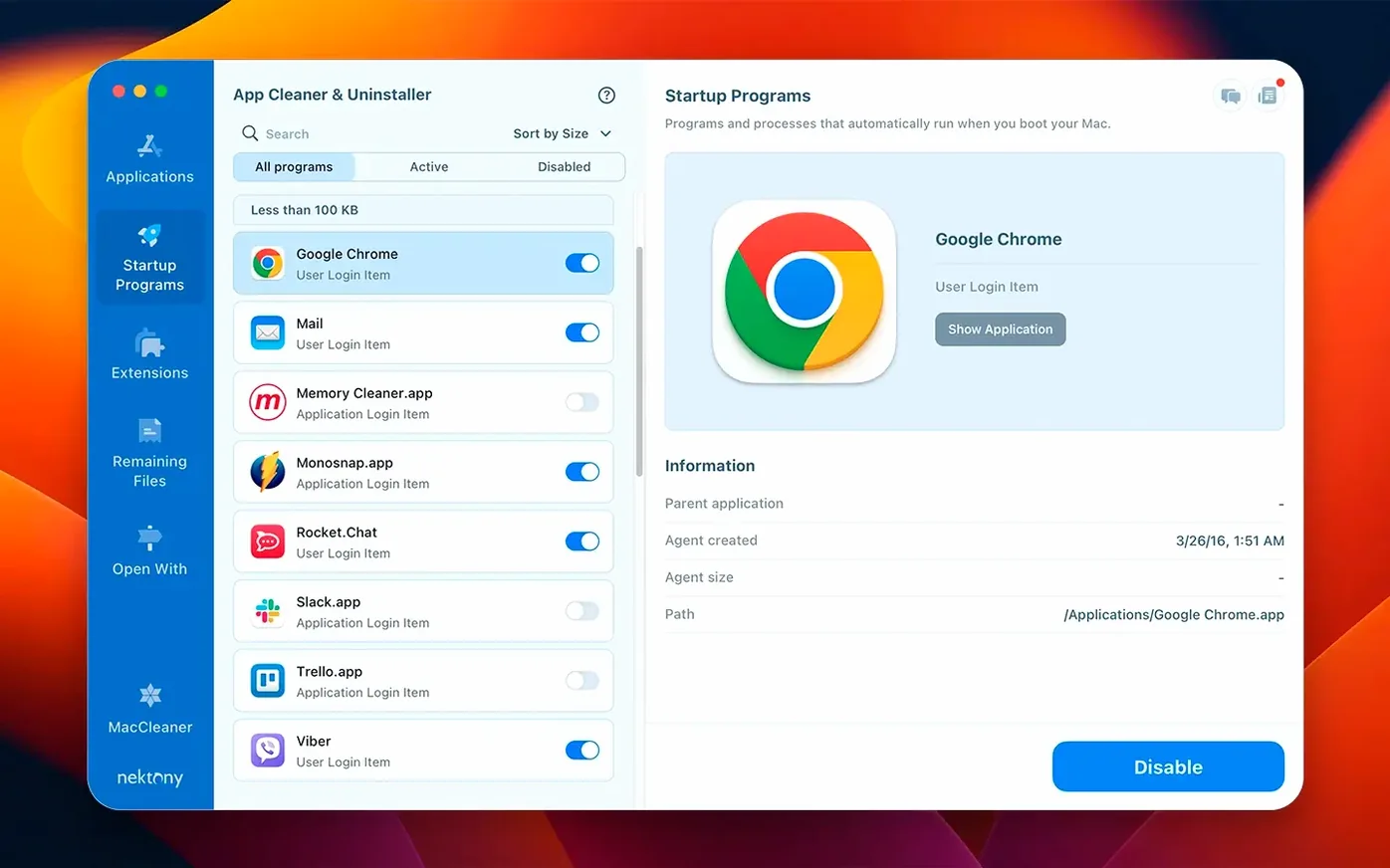 App Cleaner & Uninstaller: slide 2 of 4 App Cleaner & Uninstaller example 2