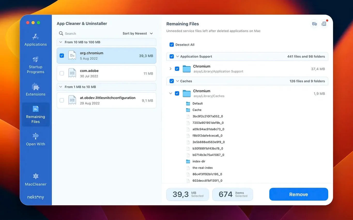 App Cleaner & Uninstaller: slide 4 of 4 App Cleaner & Uninstaller example 4