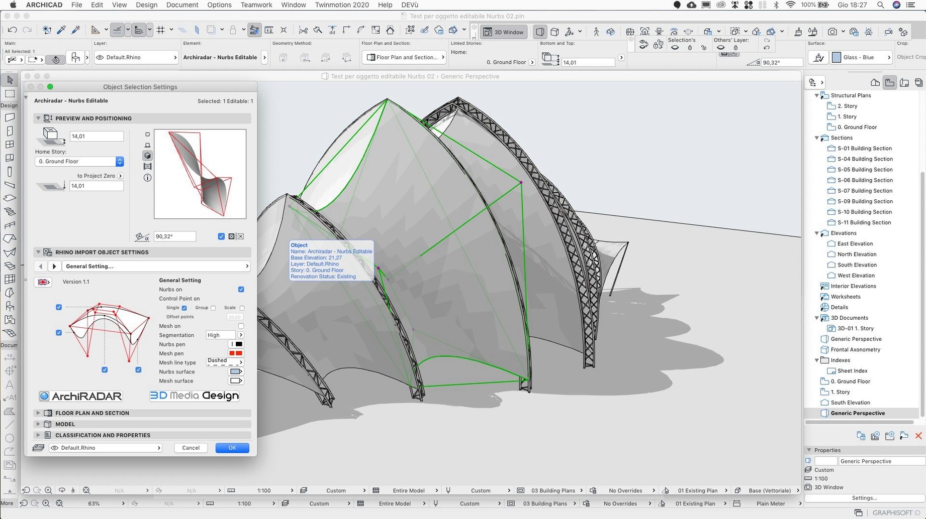 ArchiCAD tools, view 3