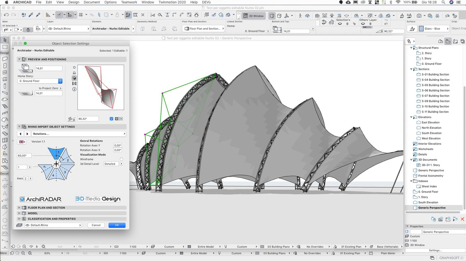 ArchiCAD tools, view 4