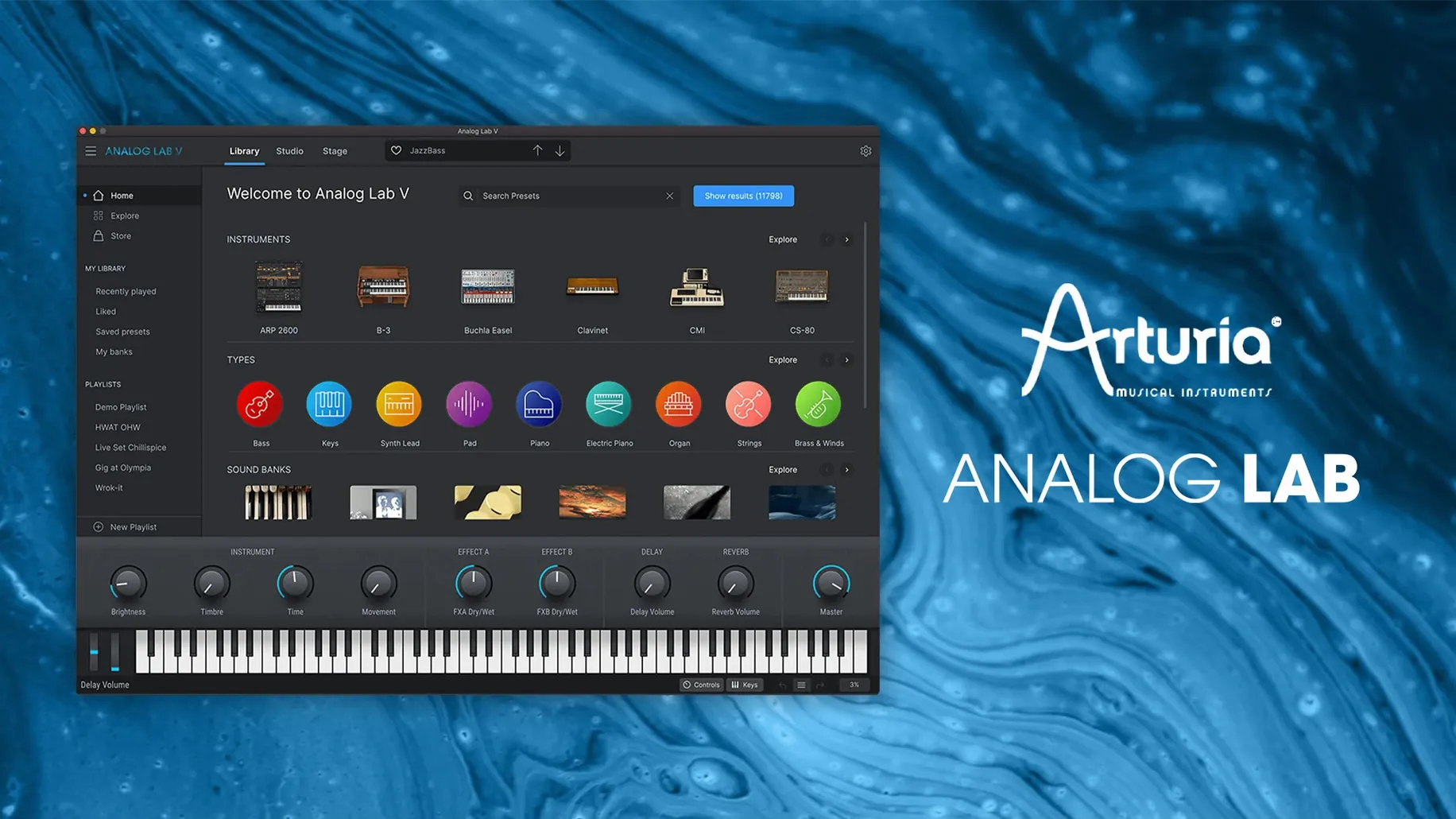 Arturia Analog Lab V: slide 1 of 1 arturia v collection crack mac on a Mac
