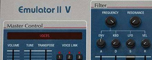 Arturia Emulator II V round icon