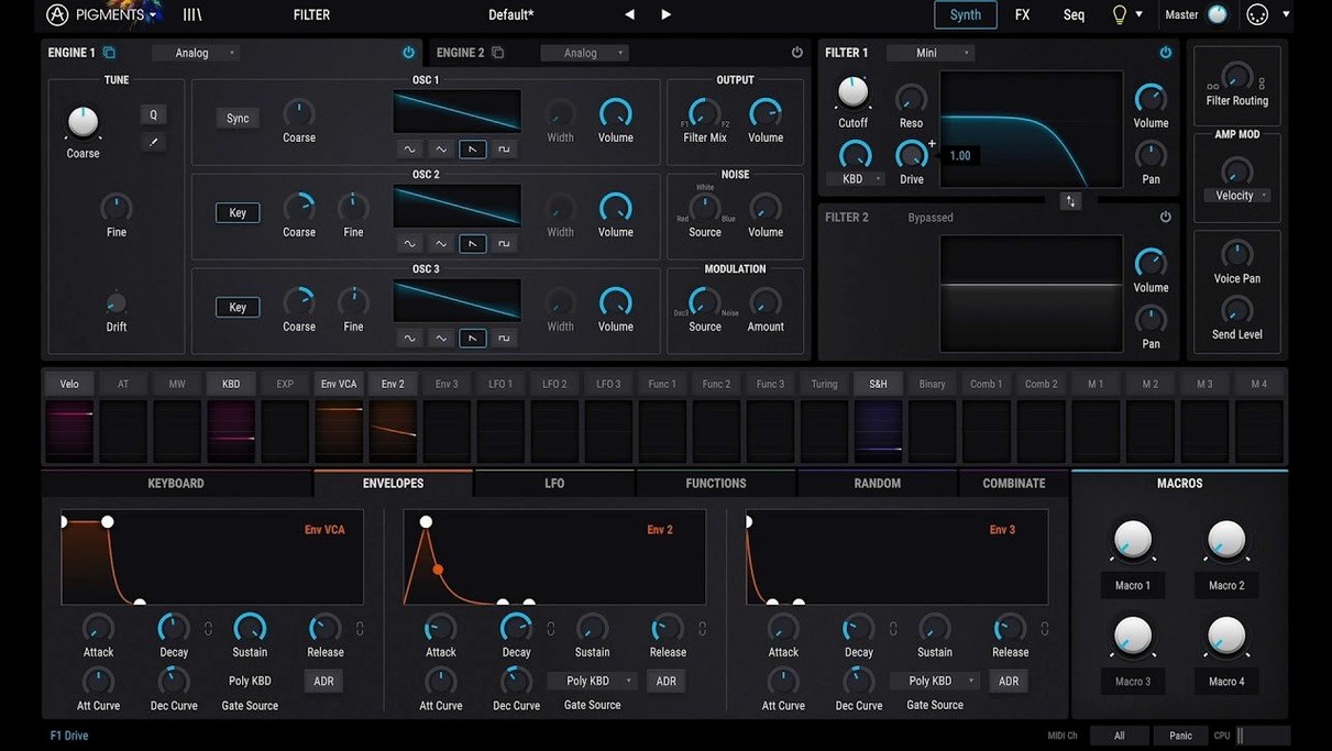 Arturia Pigments — frame 1 arturia pigments mac torrent on a Mac