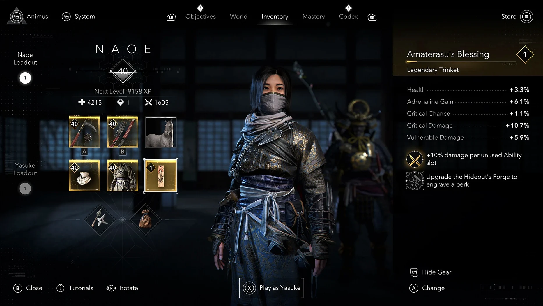 Assassin's Creed Shadows — frame 4 Assassin's Creed Shadows tools, view 4