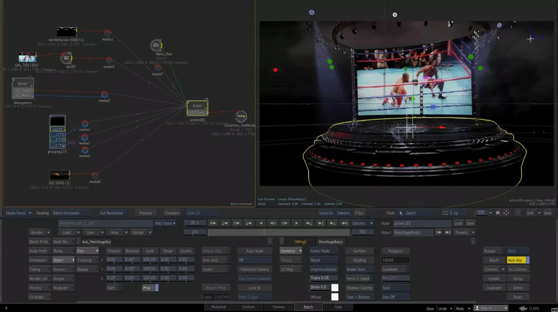 Autodesk Flame example 2