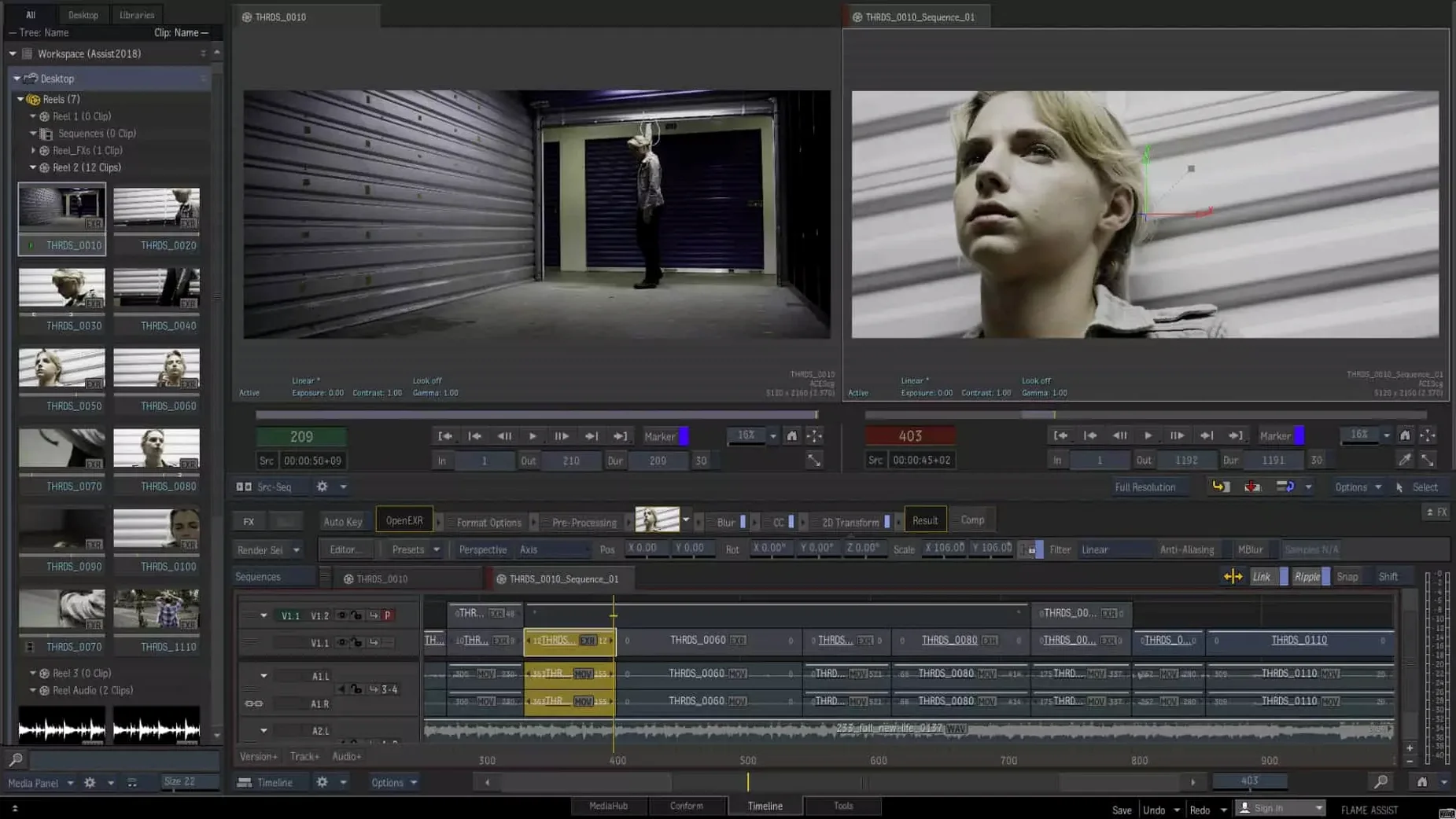 Autodesk Flame example 3