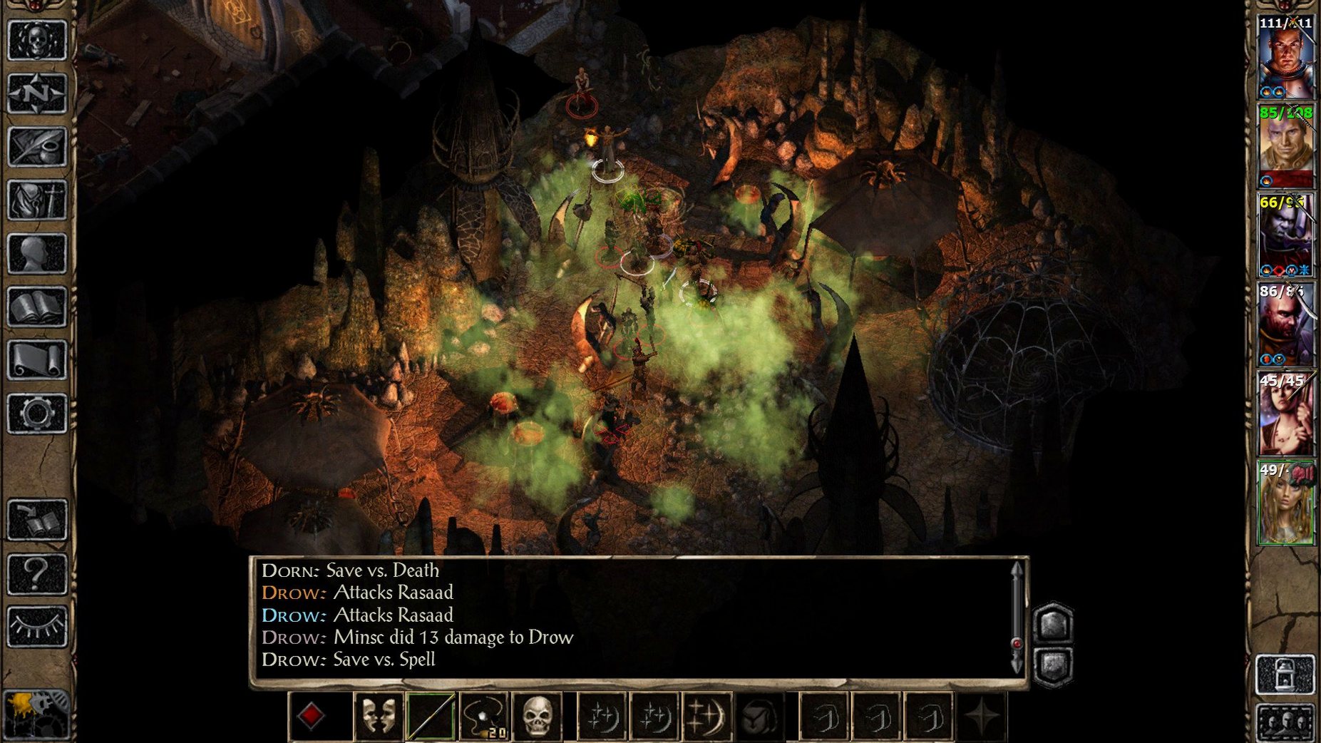 Baldur's Gate II: Enhanced Edition — frame 1 baldur's gate ii enhanced edition macos free — main panel