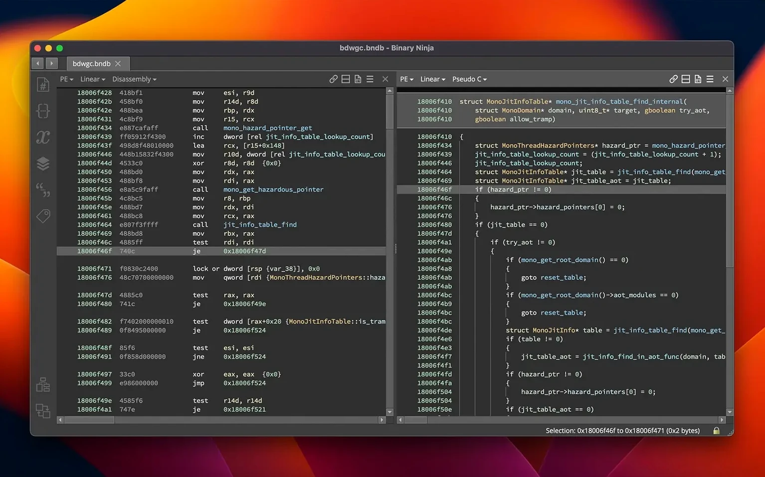 binary ninja torrent on a Mac