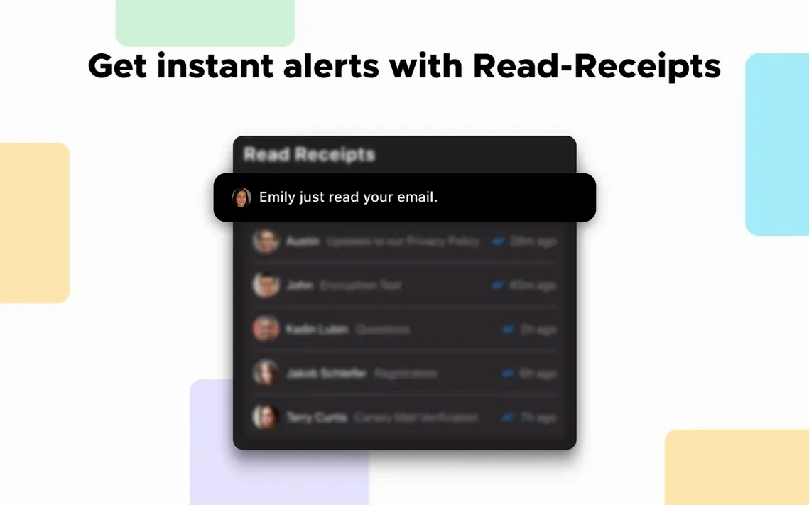 Canary Mail: slide 4 of 4 Canary Mail example 4