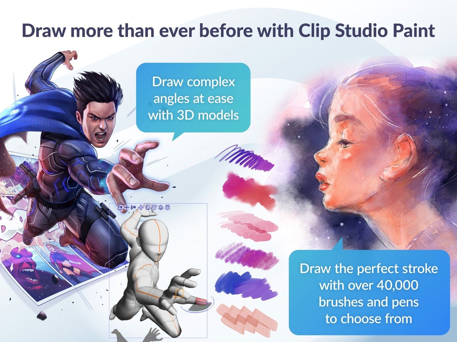 Clip Studio Paint tools, view 2