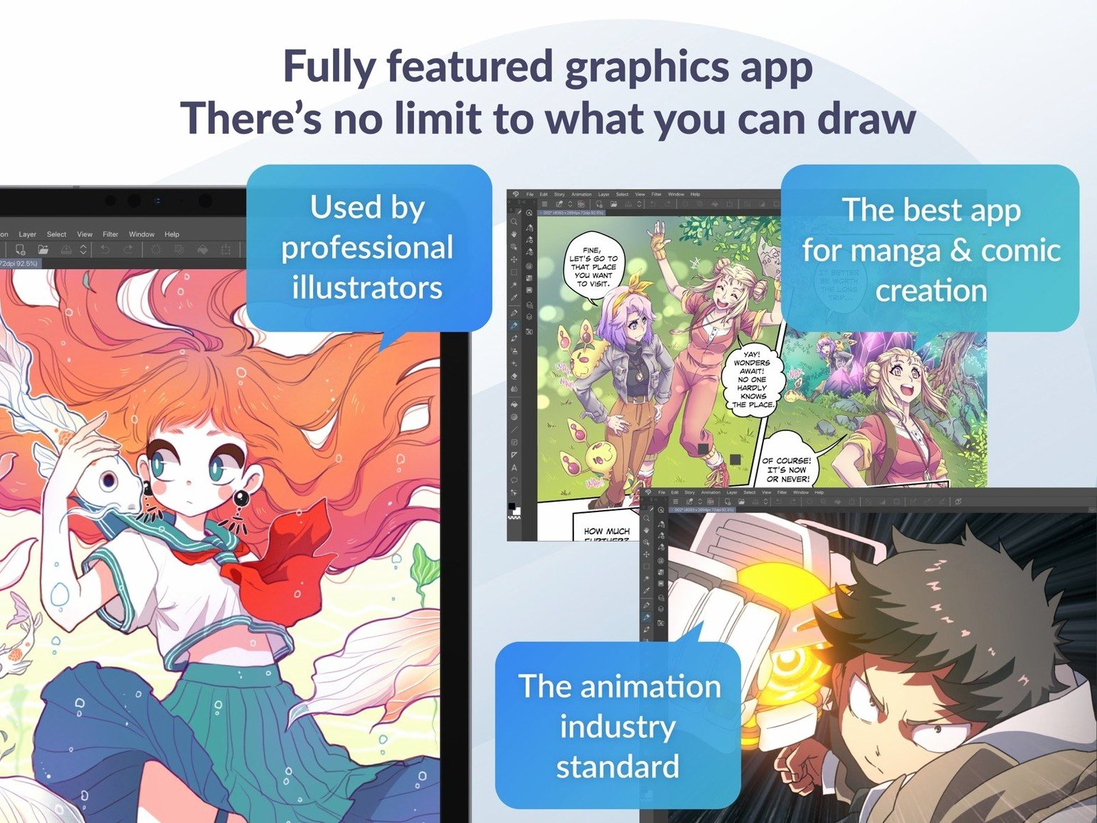 Clip Studio Paint tools, view 3