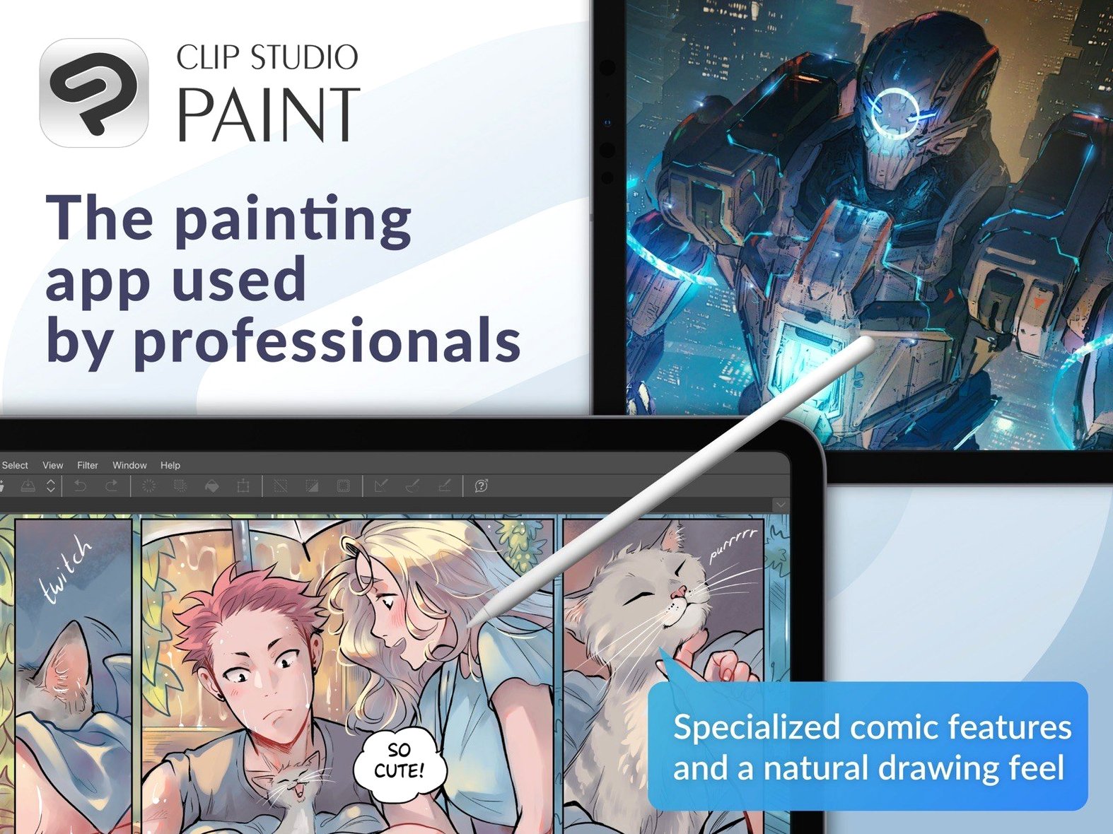 Clip Studio Paint tools, view 4