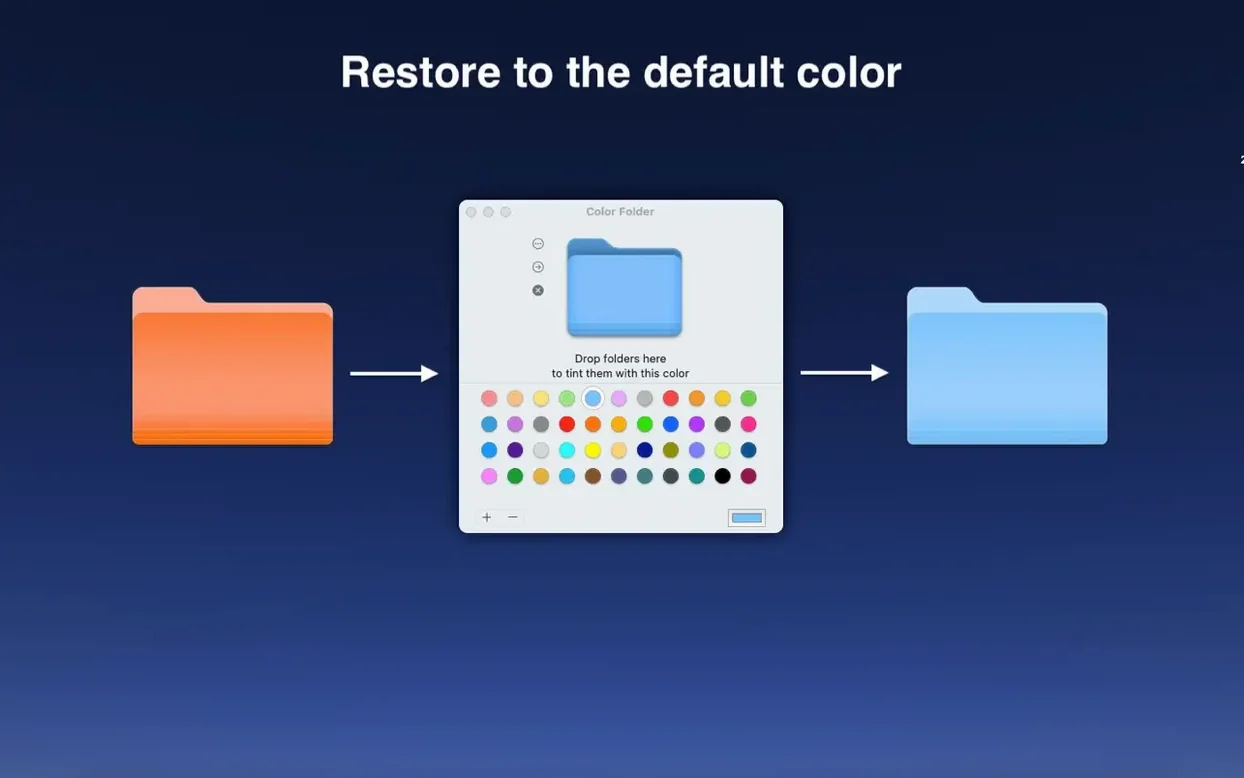 Color Folder Pro example 2