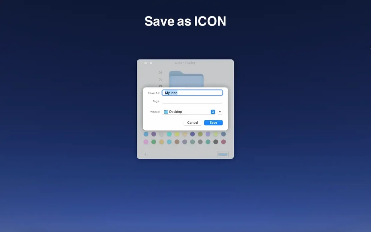 Color Folder Pro example 3