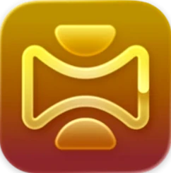 Compressor round icon