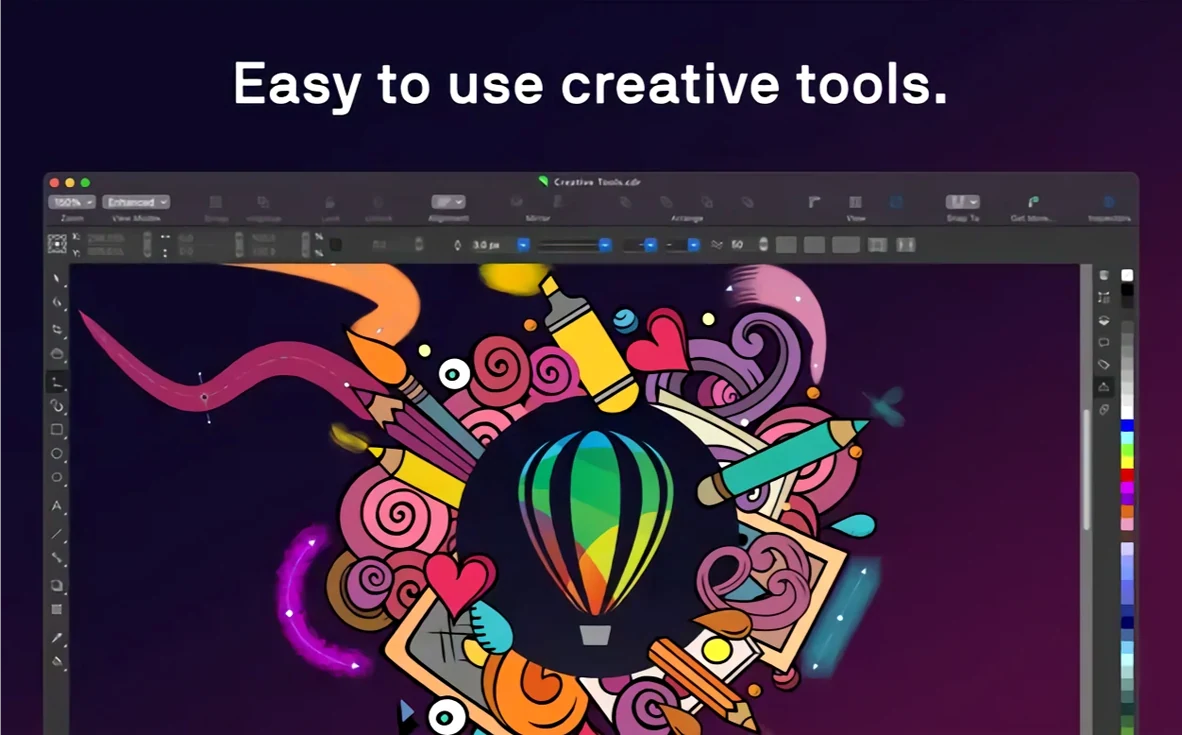 CorelDRAW — frame 1 coreldraw download torrent on a Mac
