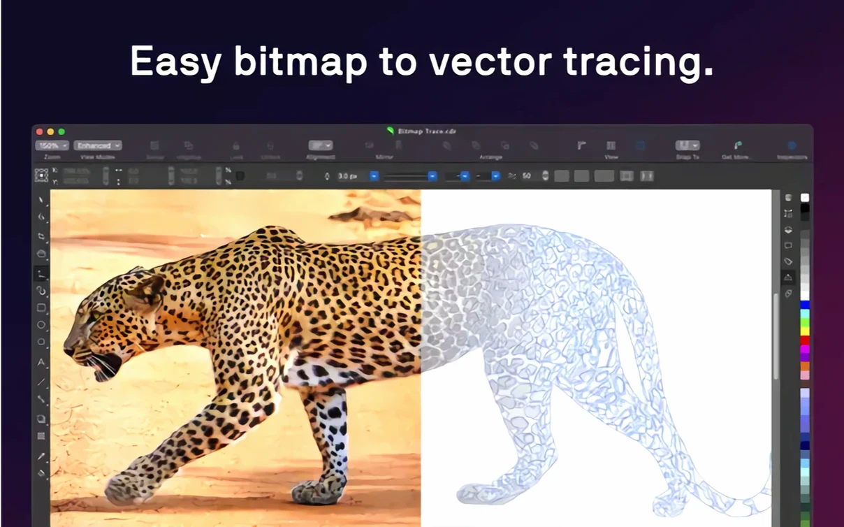 CorelDRAW — frame 4 CorelDRAW tools, view 4