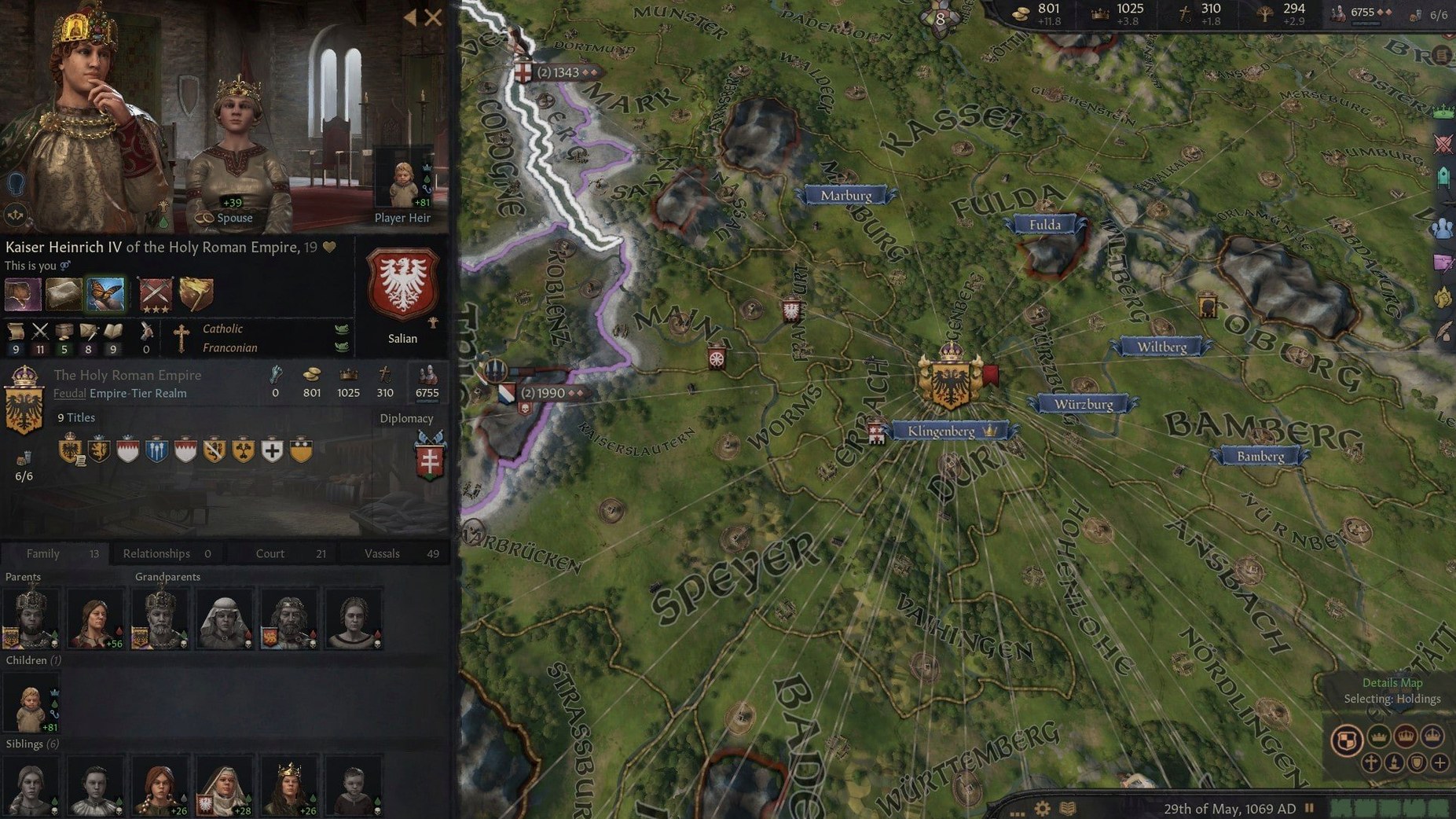 Crusader Kings III: slide 3 of 4 Crusader Kings III example 3