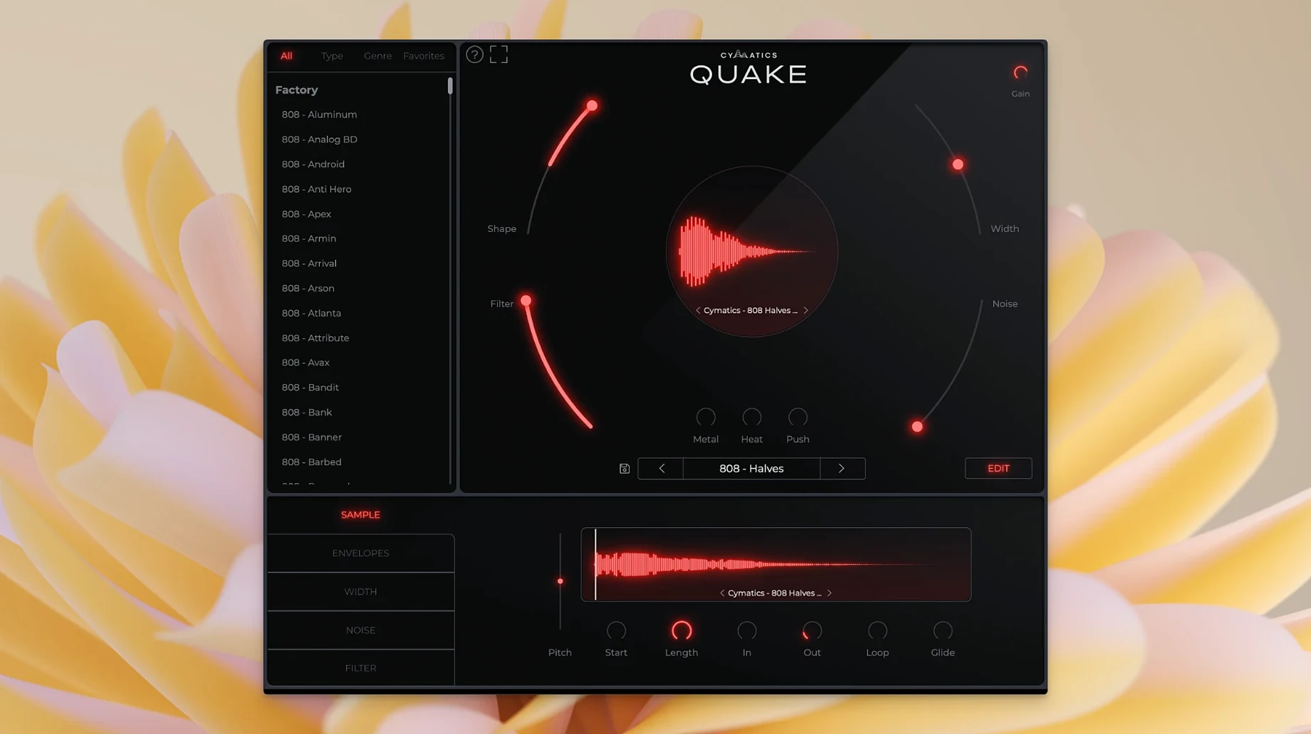 Cymatics QUAKE: slide 1 of 1 cymatics quake free download on a Mac