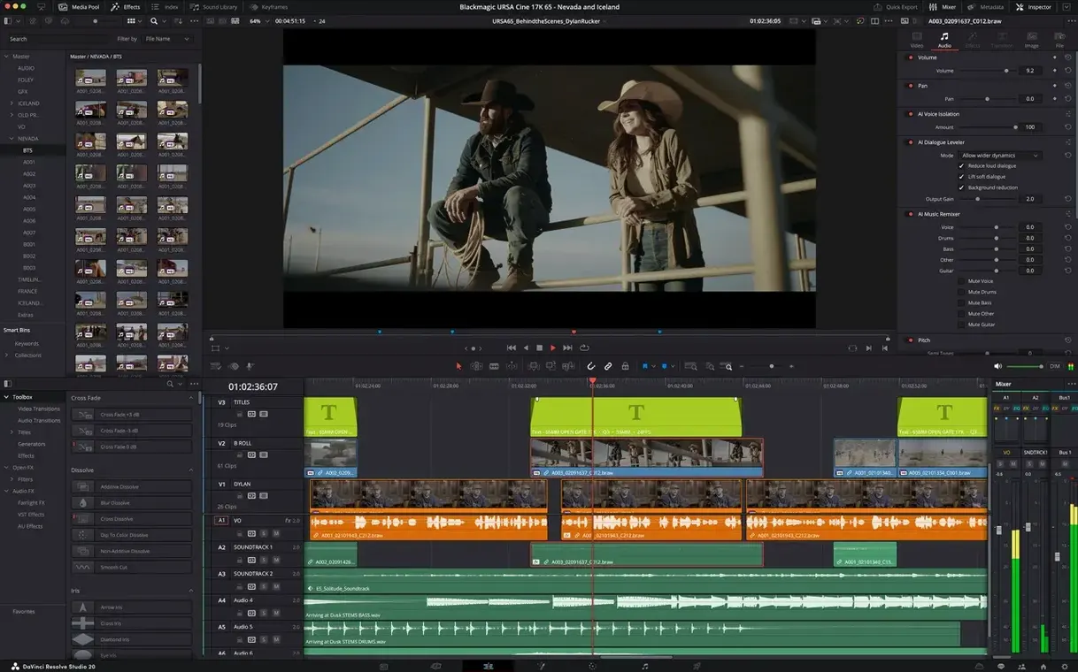 DaVinci Resolve Studio example 2