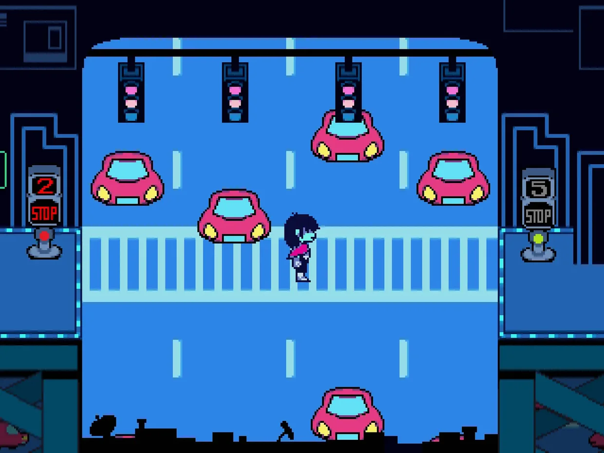 DELTARUNE — frame 3 DELTARUNE tools, view 3