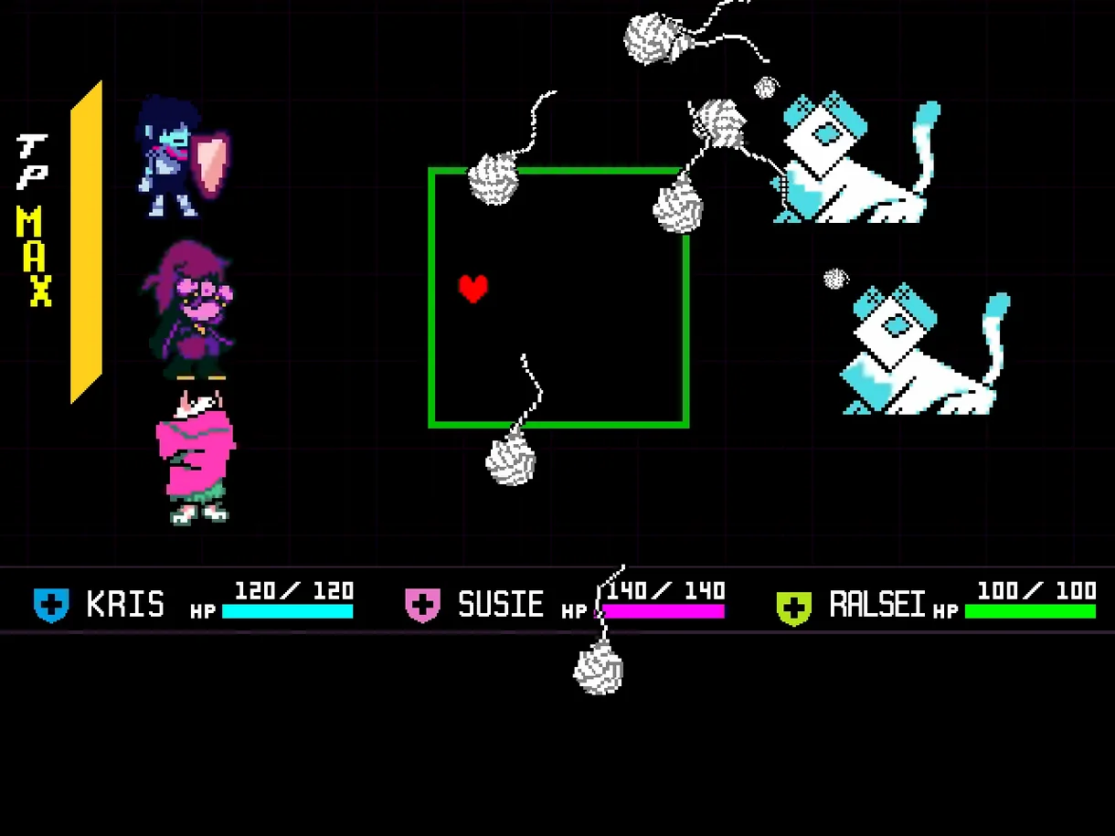DELTARUNE — frame 4 DELTARUNE tools, view 4