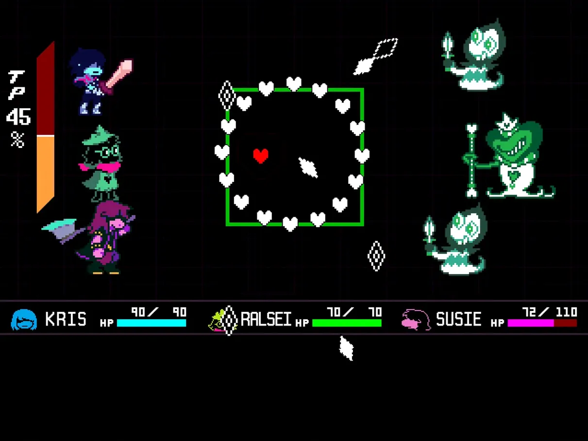 DELTARUNE: slide 7 of 7 DELTARUNE example 7