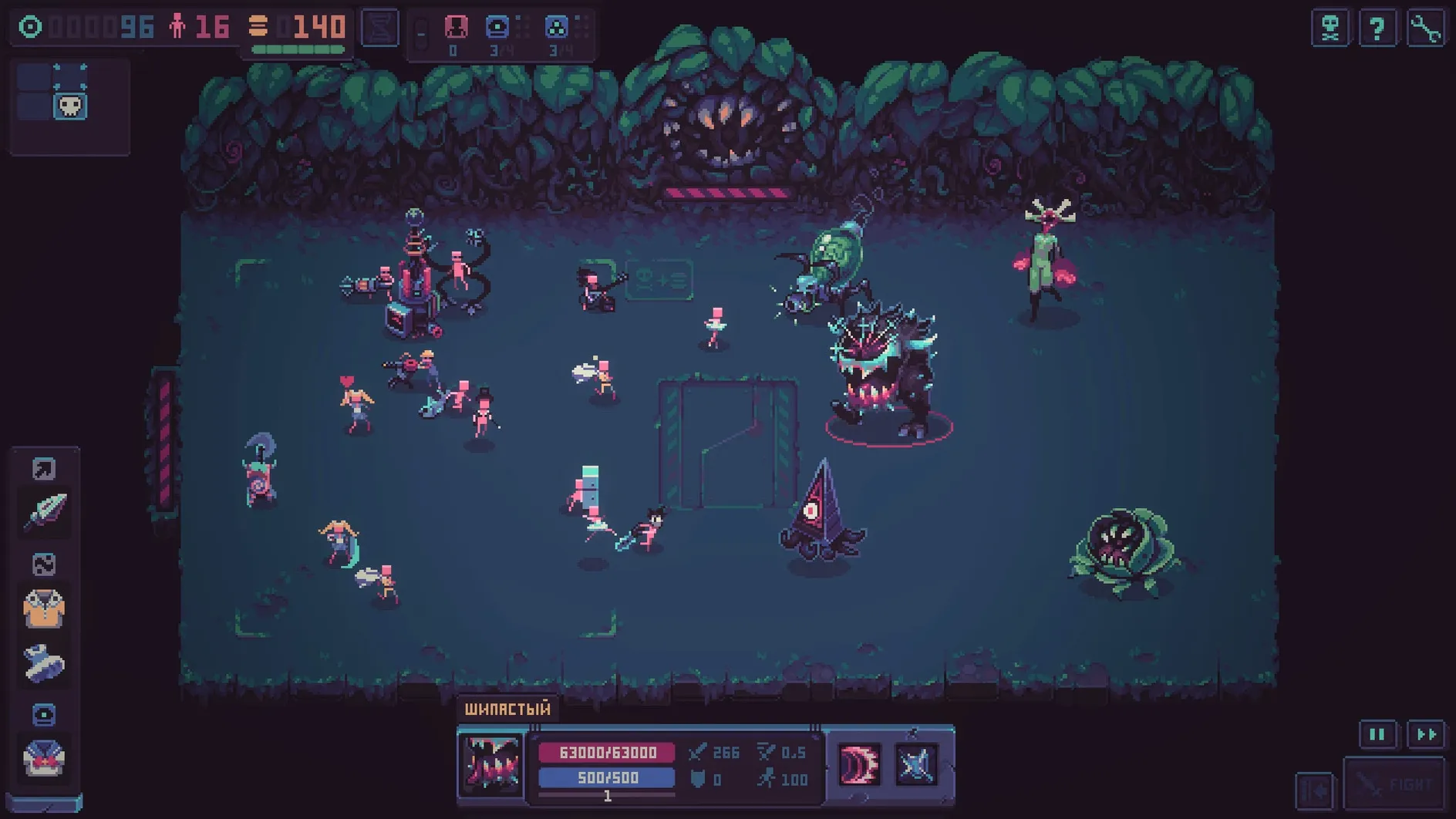 Despot's Game: Dystopian Battle Simulator: slide 4 of 4 Despot's Game: Dystopian Battle Simulator example 4