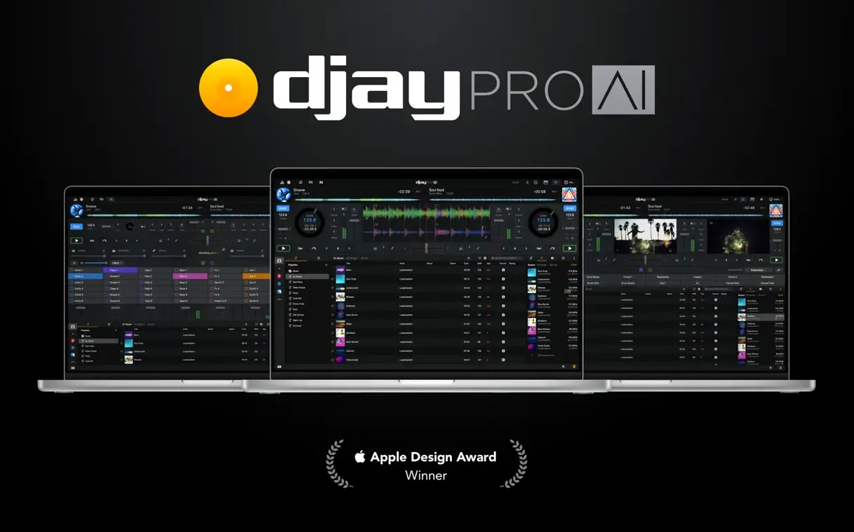 djay Pro — frame 1 djay torrent — main panel