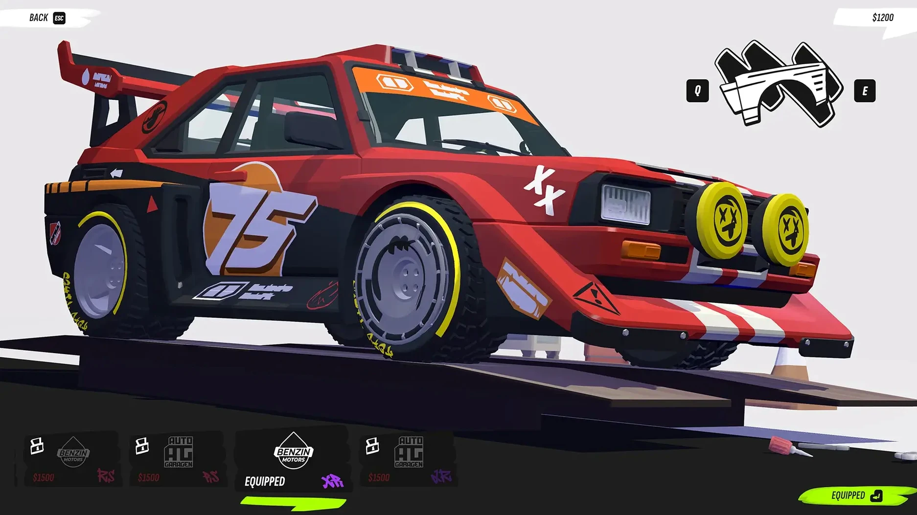 #DRIVE Rally tools, view 2