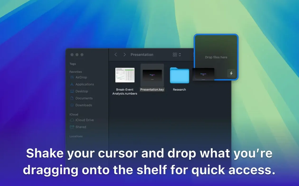 Dropover — frame 1 dropover free on a Mac