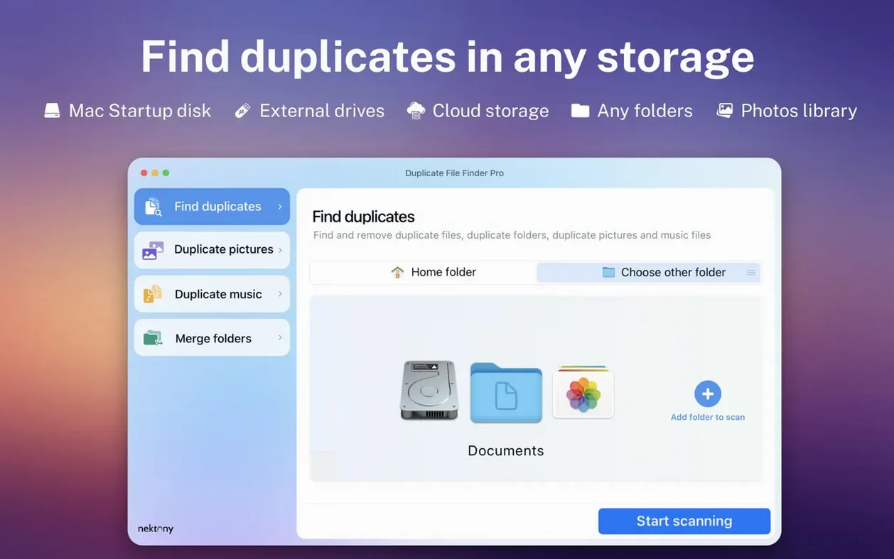 Duplicate File Finder Pro: slide 3 of 4 Duplicate File Finder Pro example 3