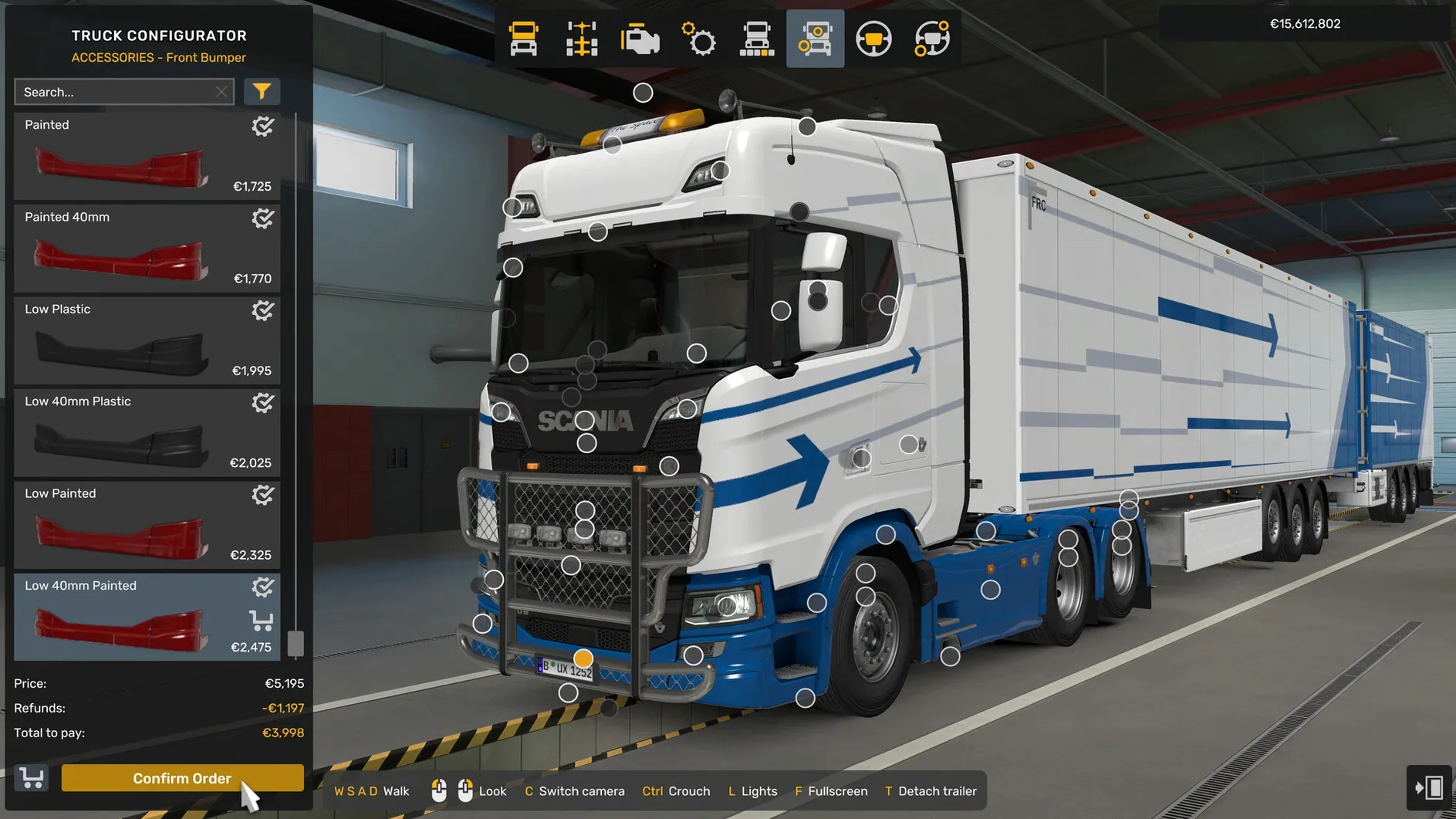 Euro Truck Simulator 2 — frame 2 Euro Truck Simulator 2 tools, view 2