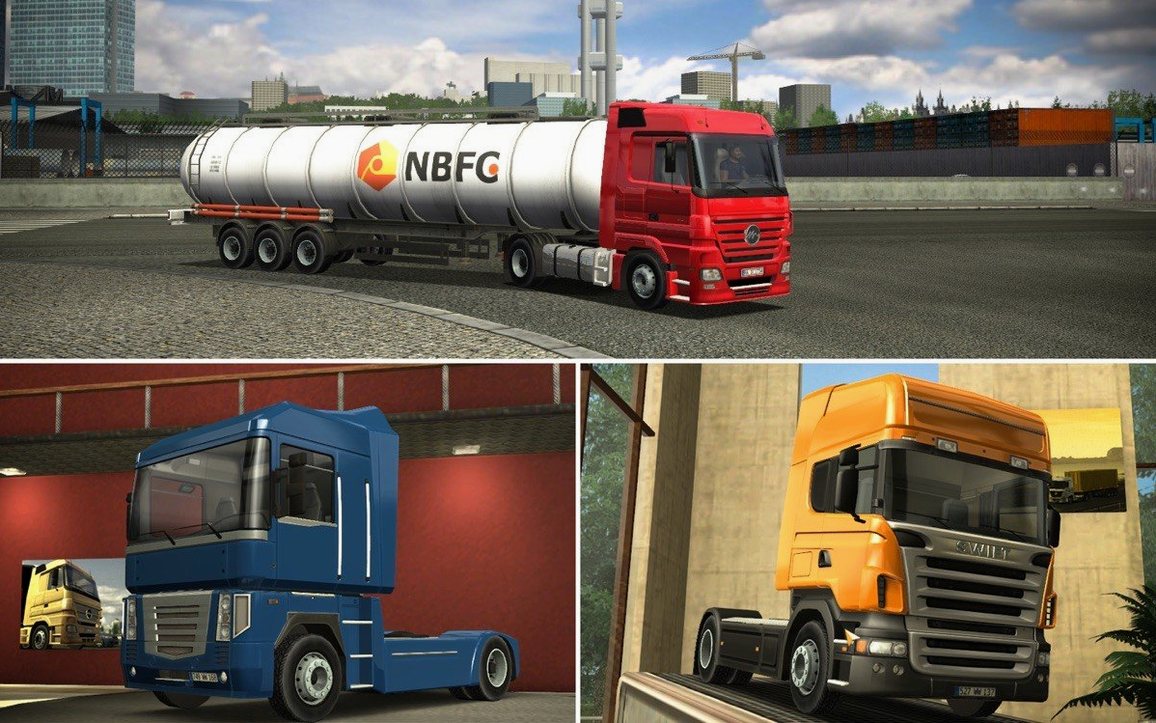 Euro Truck Simulator — frame 2 Euro Truck Simulator tools, view 2