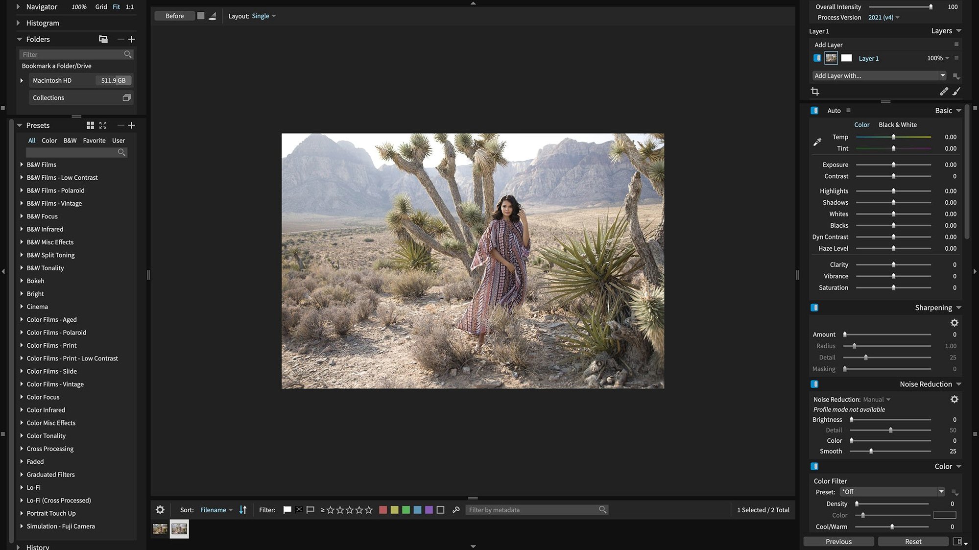 Exposure X7 example 2
