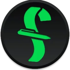 Final Draft round icon