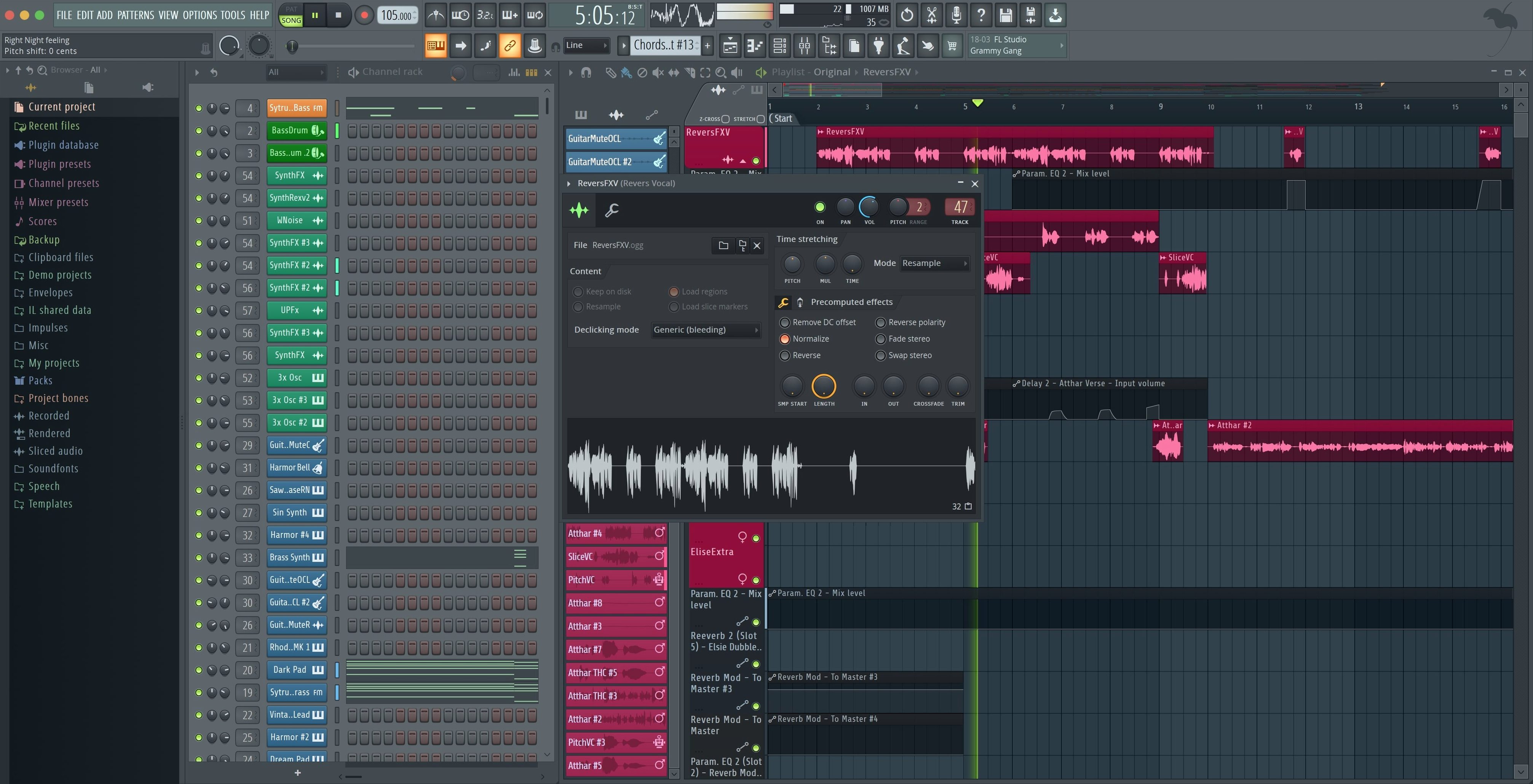 FL Studio — frame 4 FL Studio tools, view 4