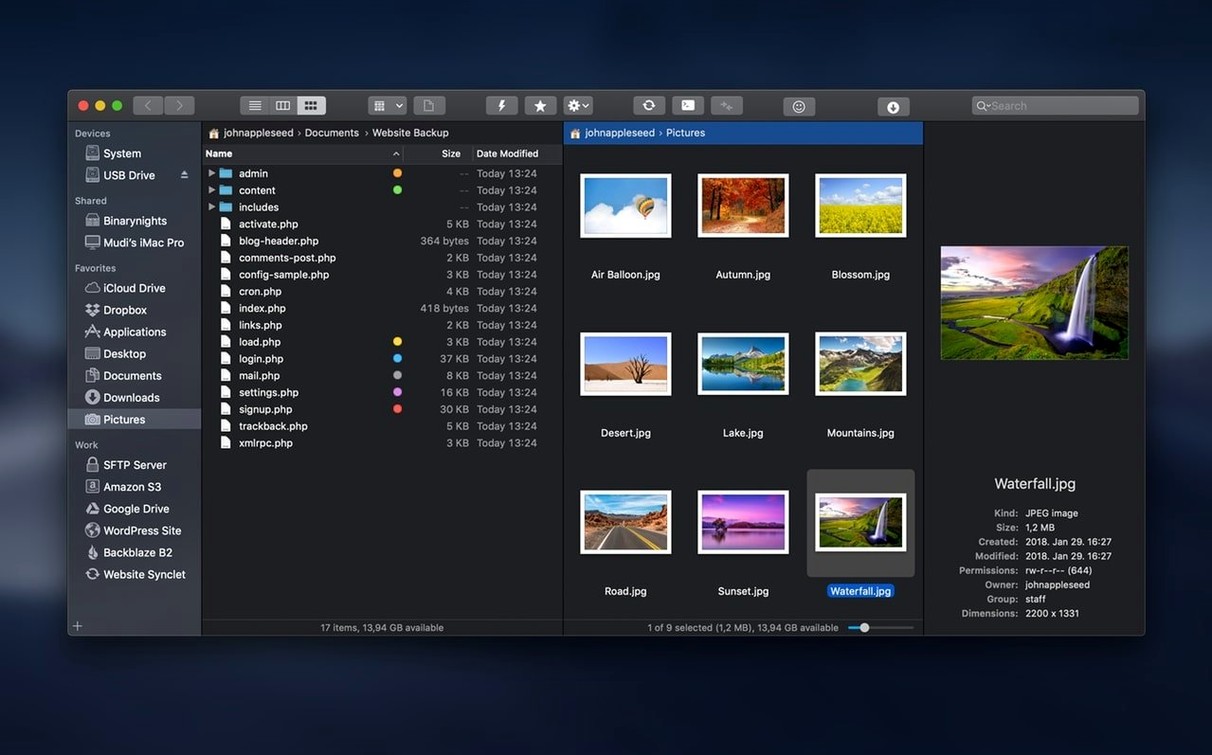 ForkLift — frame 1 forklift mac free on a Mac