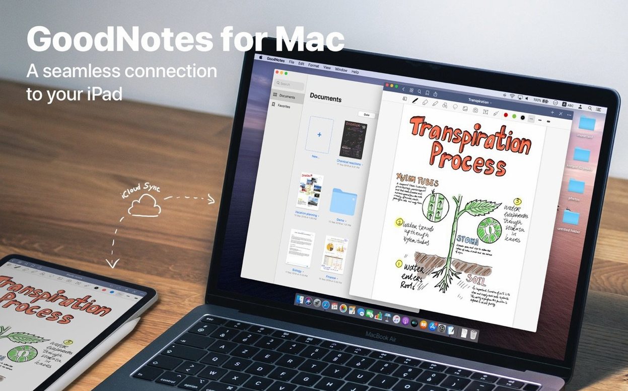 GoodNotes: slide 1 of 4 goodnotes 5 download mac — main panel