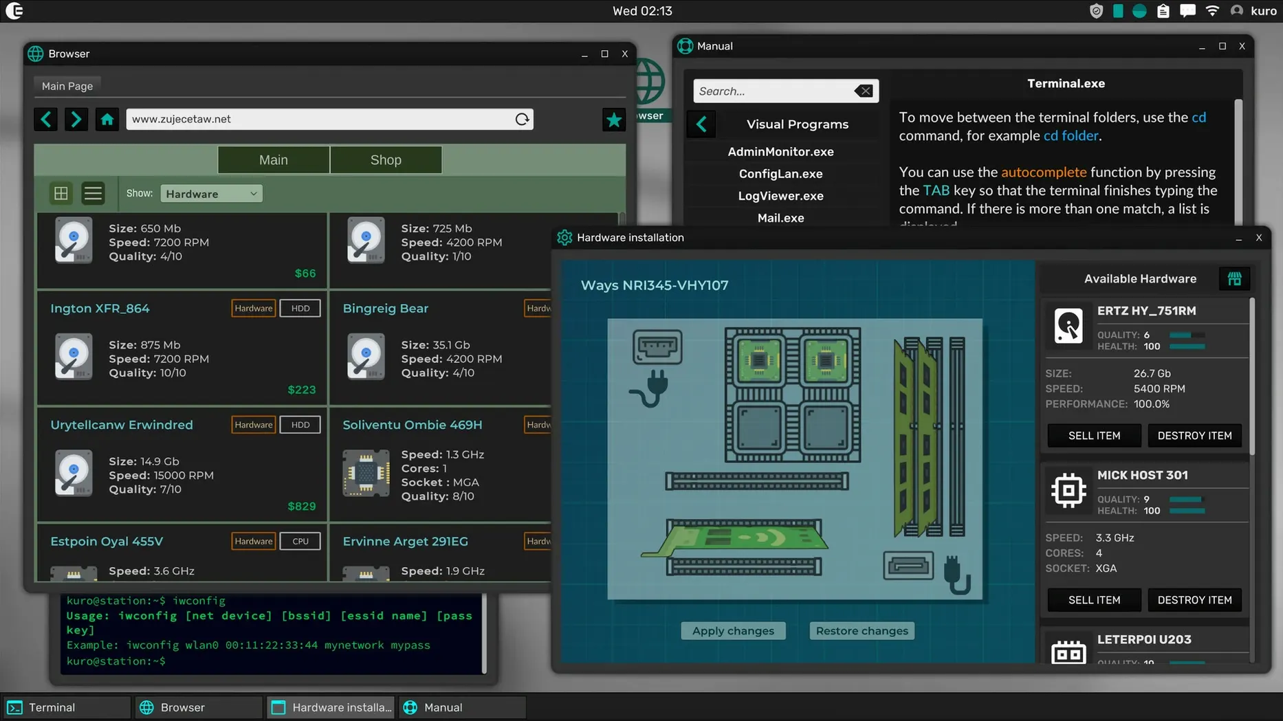 Grey Hack — frame 5 Grey Hack tools, view 5