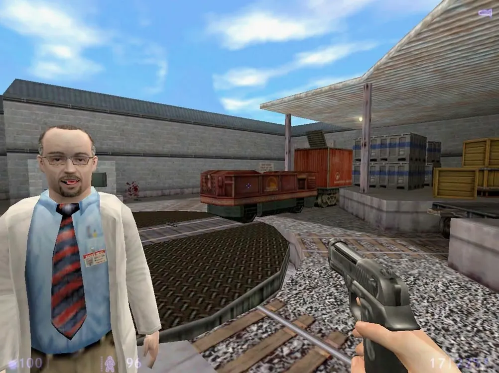 Half-Life Blue Shift: slide 2 of 5 Half-Life Blue Shift example 2