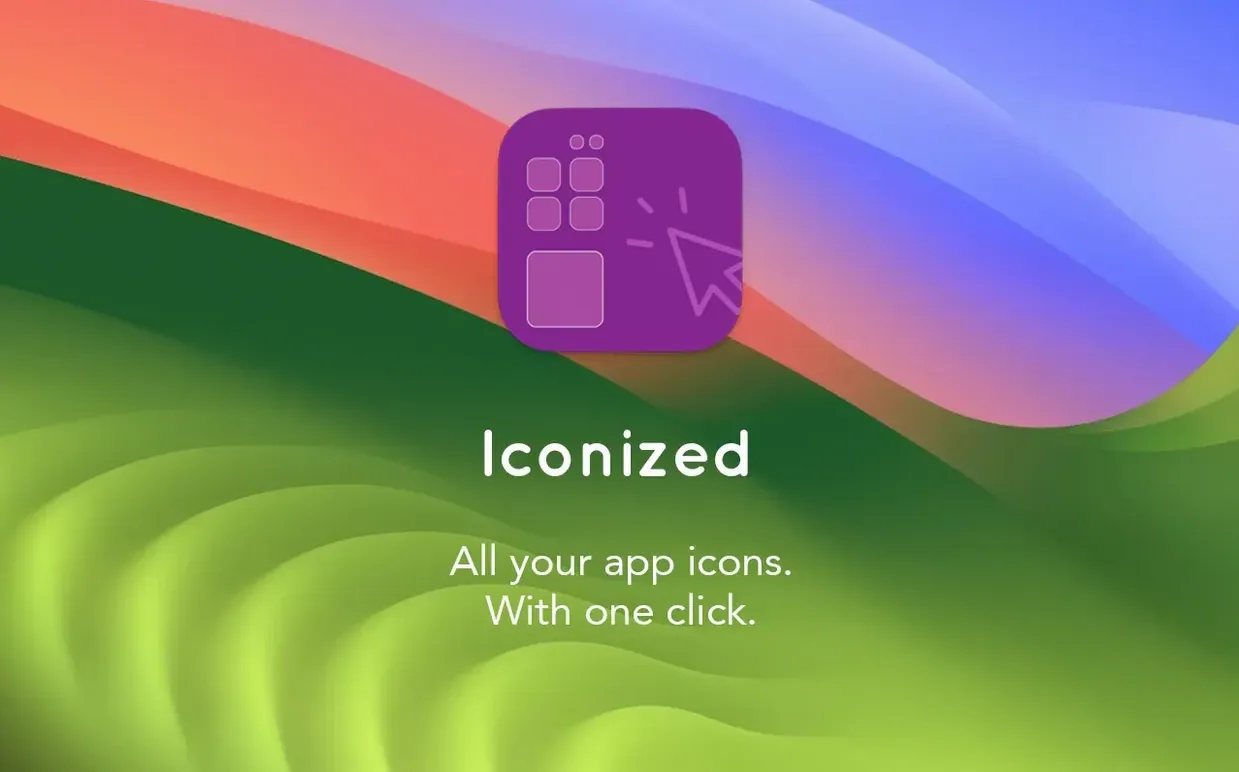 iconize crack mac — main panel